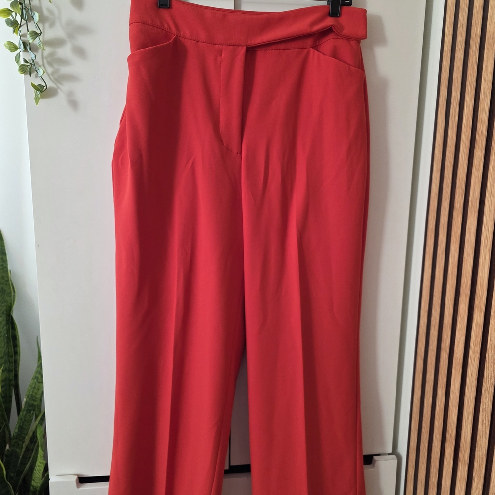 Express Bold Red Women's Pantsuit